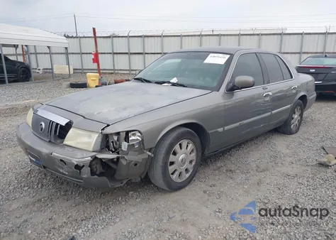 2003 Mercury Grand Marquis Ls from USA, damaged, VIN 2MEFM75W63X620263